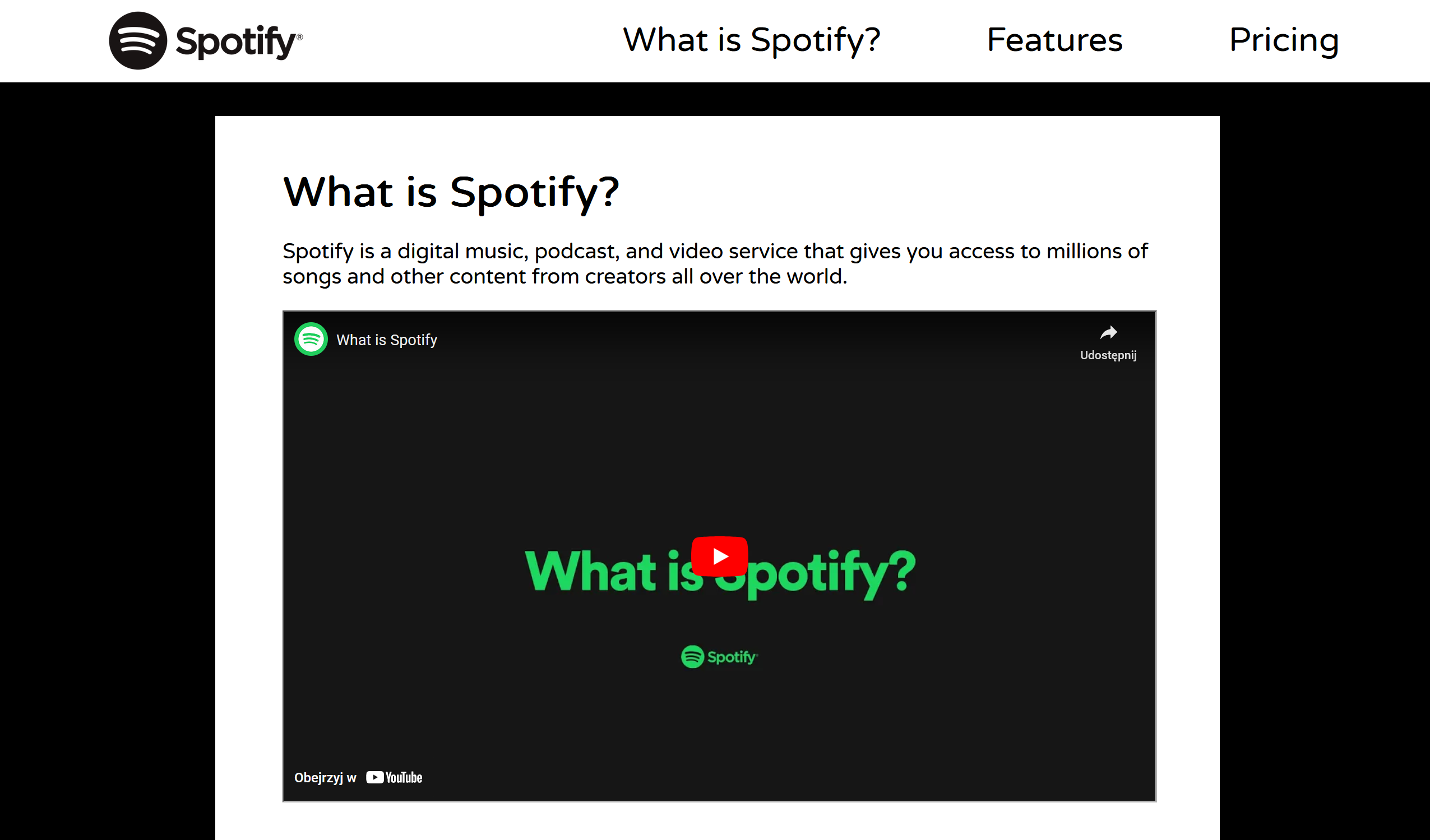 Product Landing Page